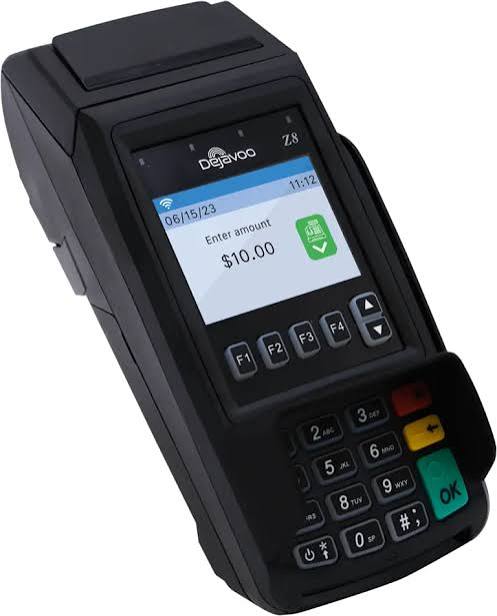 Dejavoo Z8 standalone payment terminal